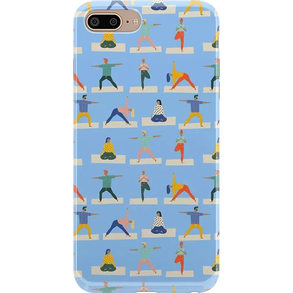 Go with the Flow | Light Blue Yoga Case - Image 7