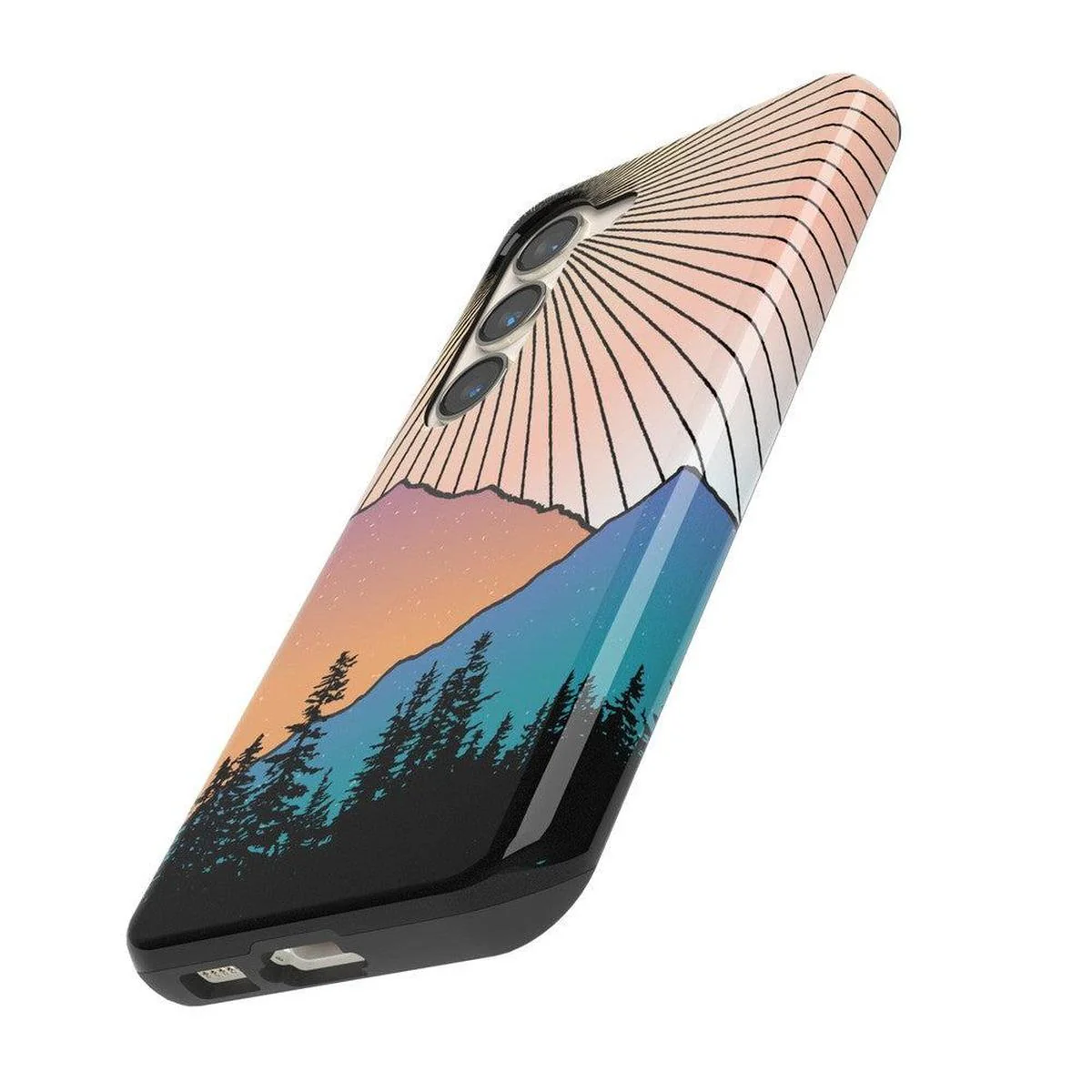 Golden Hour | Mountain Sunset Samsung Case - Image 16