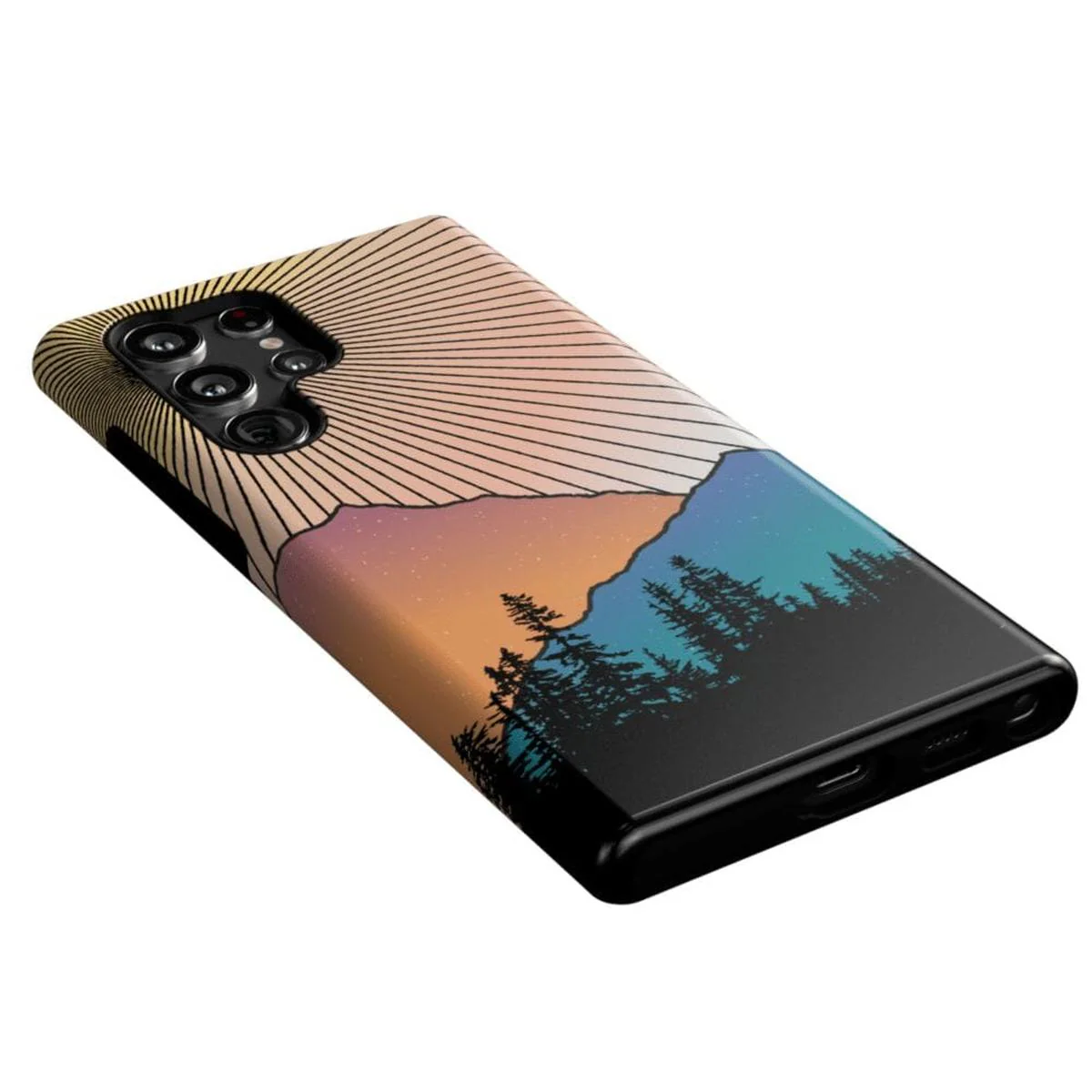 Golden Hour | Mountain Sunset Samsung Case - Image 20