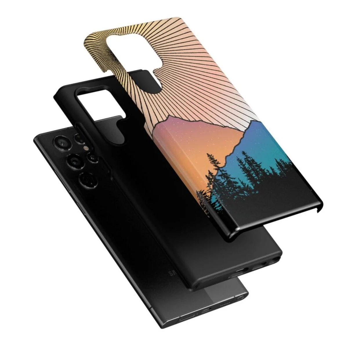 Golden Hour | Mountain Sunset Samsung Case - Image 21