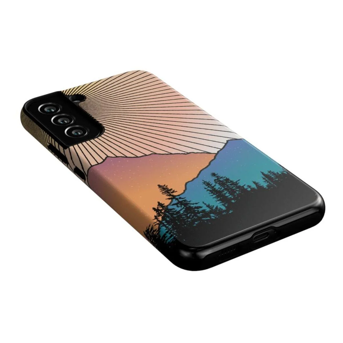Golden Hour | Mountain Sunset Samsung Case - Image 23