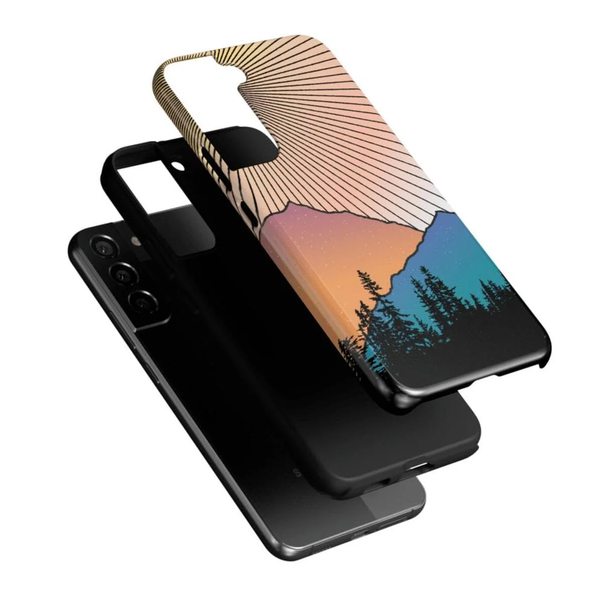 Golden Hour | Mountain Sunset Samsung Case - Image 24