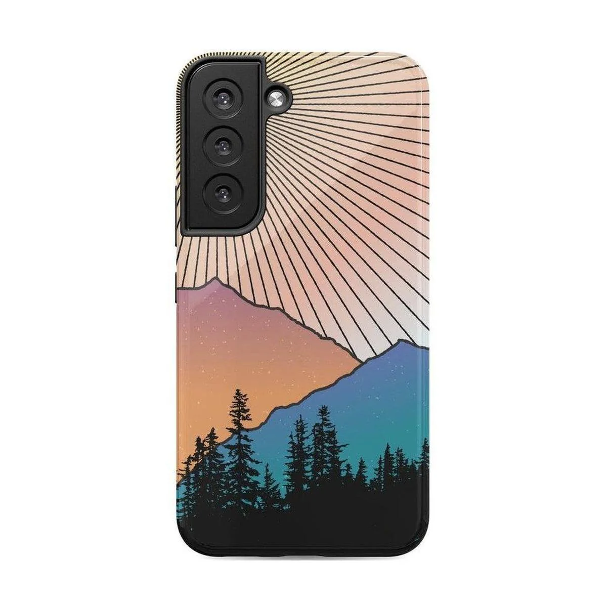 Golden Hour | Mountain Sunset Samsung Case - Image 25