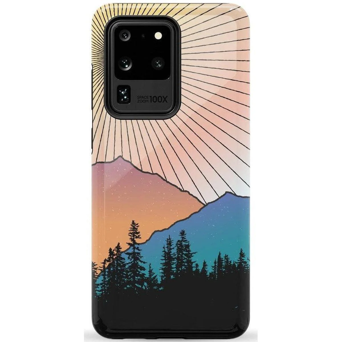 Golden Hour | Mountain Sunset Samsung Case - Image 37