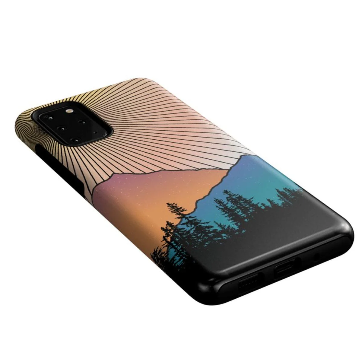 Golden Hour | Mountain Sunset Samsung Case - Image 41