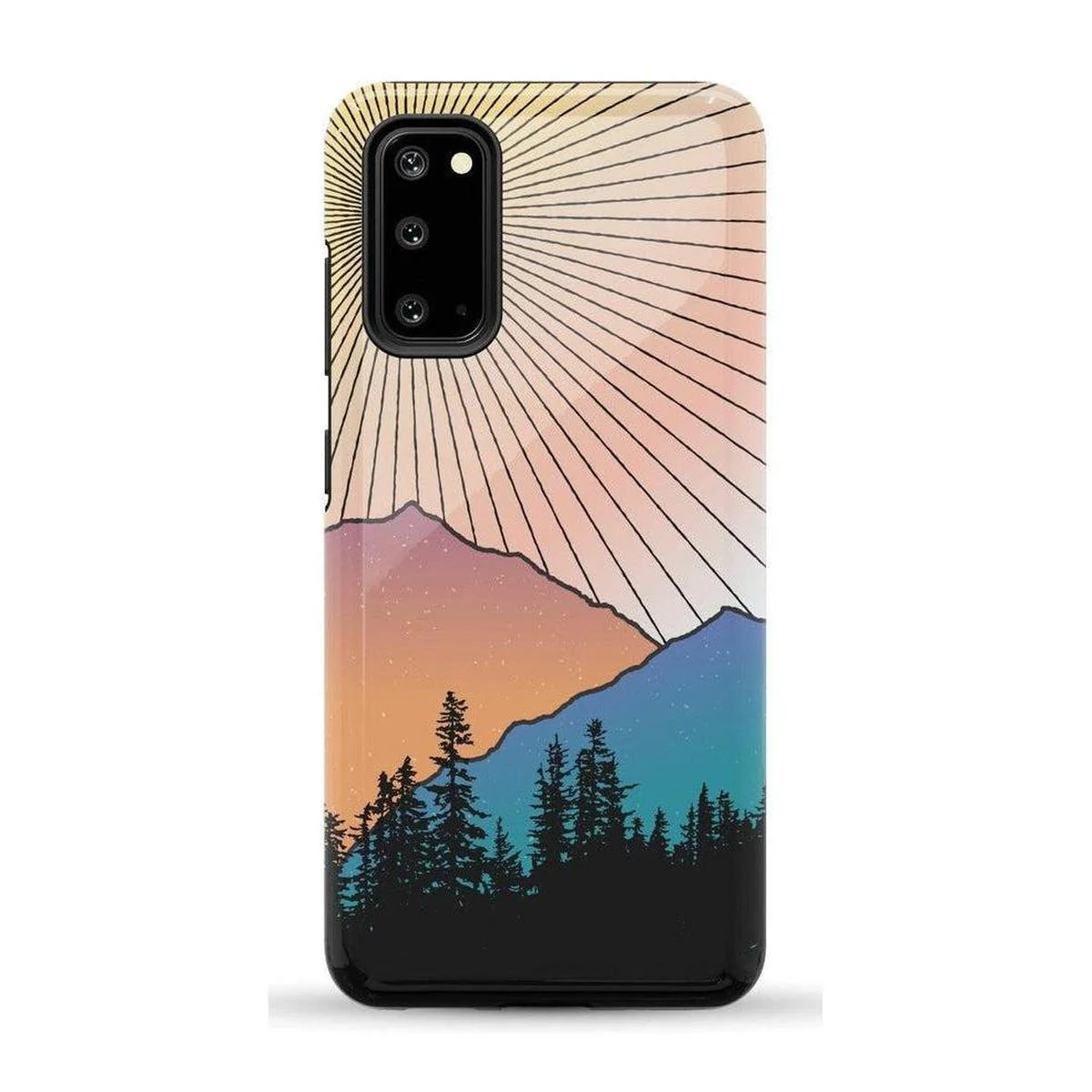 Golden Hour | Mountain Sunset Samsung Case - Image 43