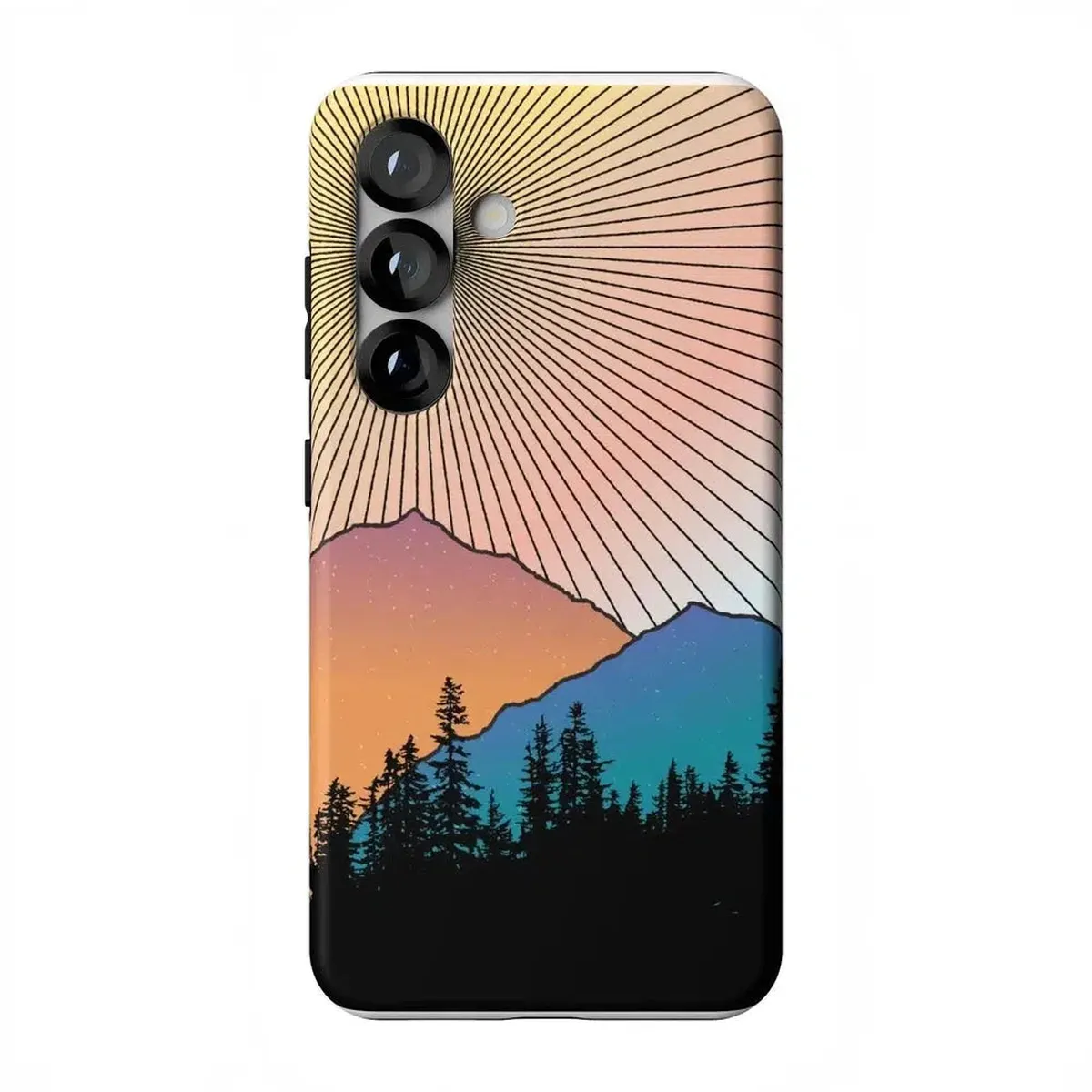 Golden Hour | Mountain Sunset Samsung Case - Image 49