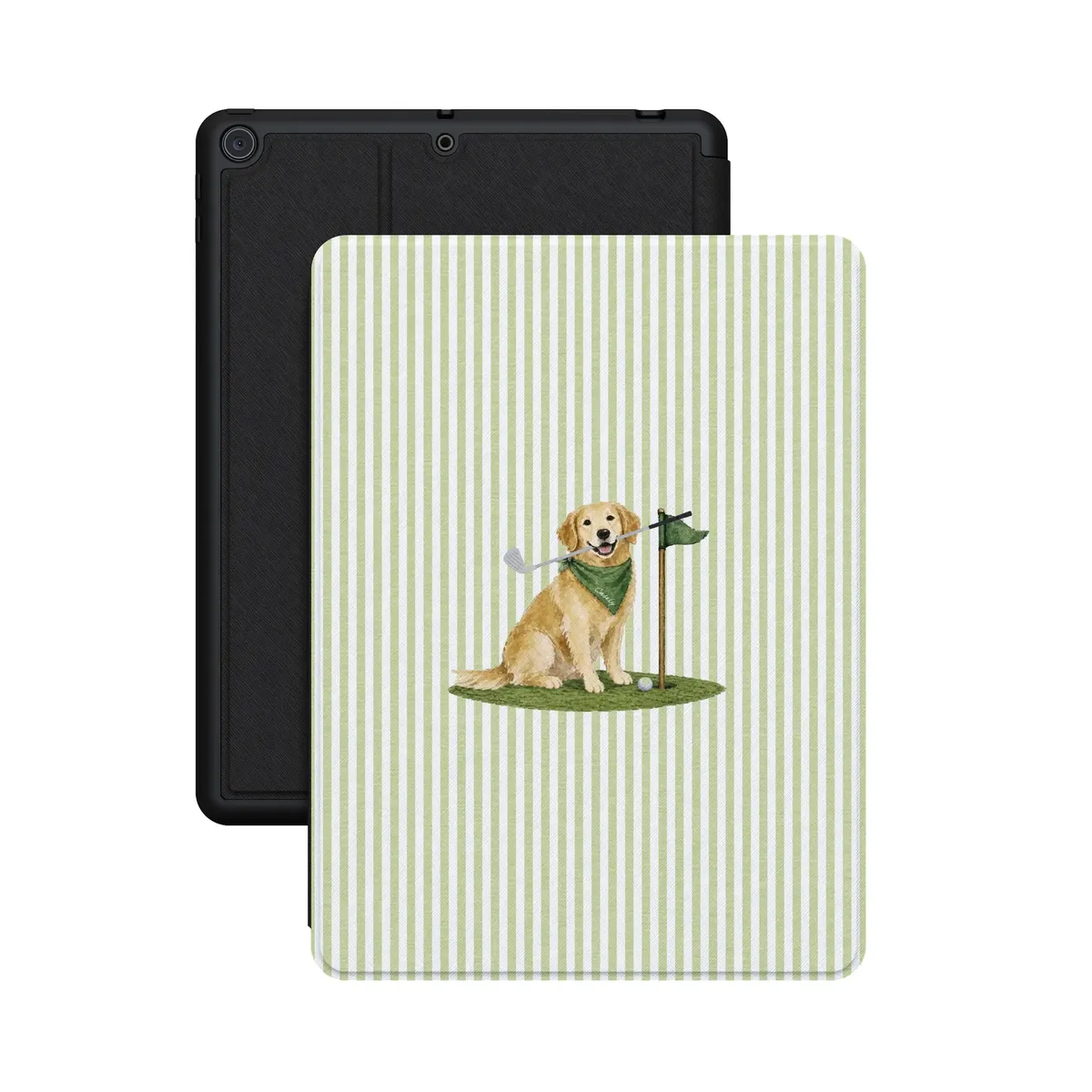 Golden on the Green | Clubhouse iPad Case - Image 33