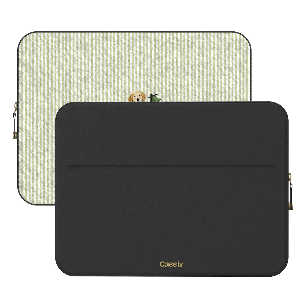 Golden on the Green | Clubhouse Laptop Case - Image 2