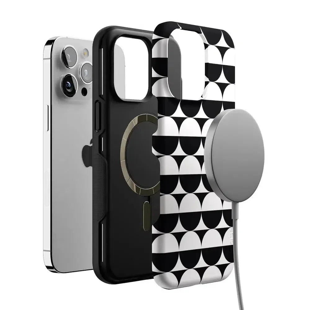 Half Moon | High Contrast Design Case - Image 128