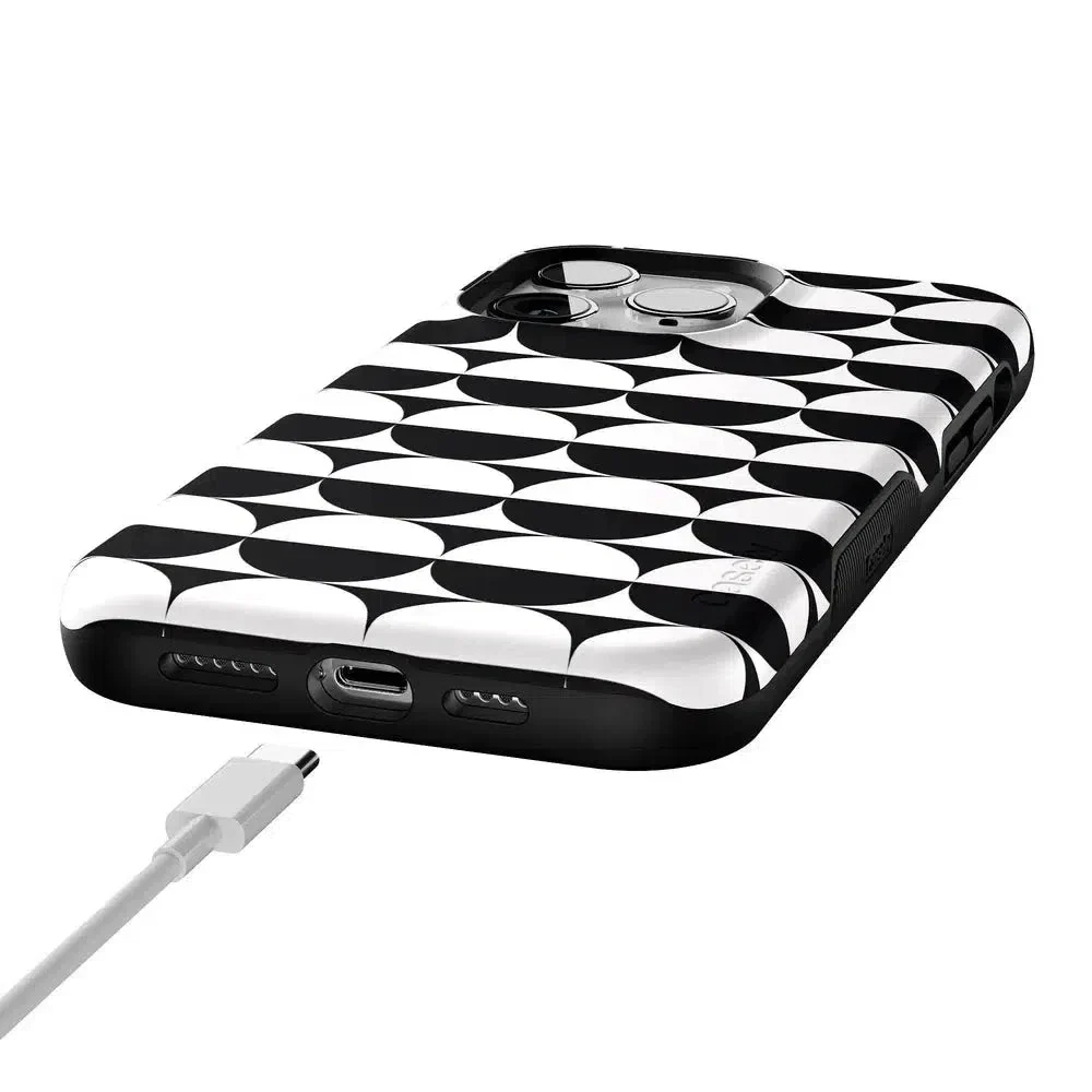 Half Moon | High Contrast Design Case - Image 129
