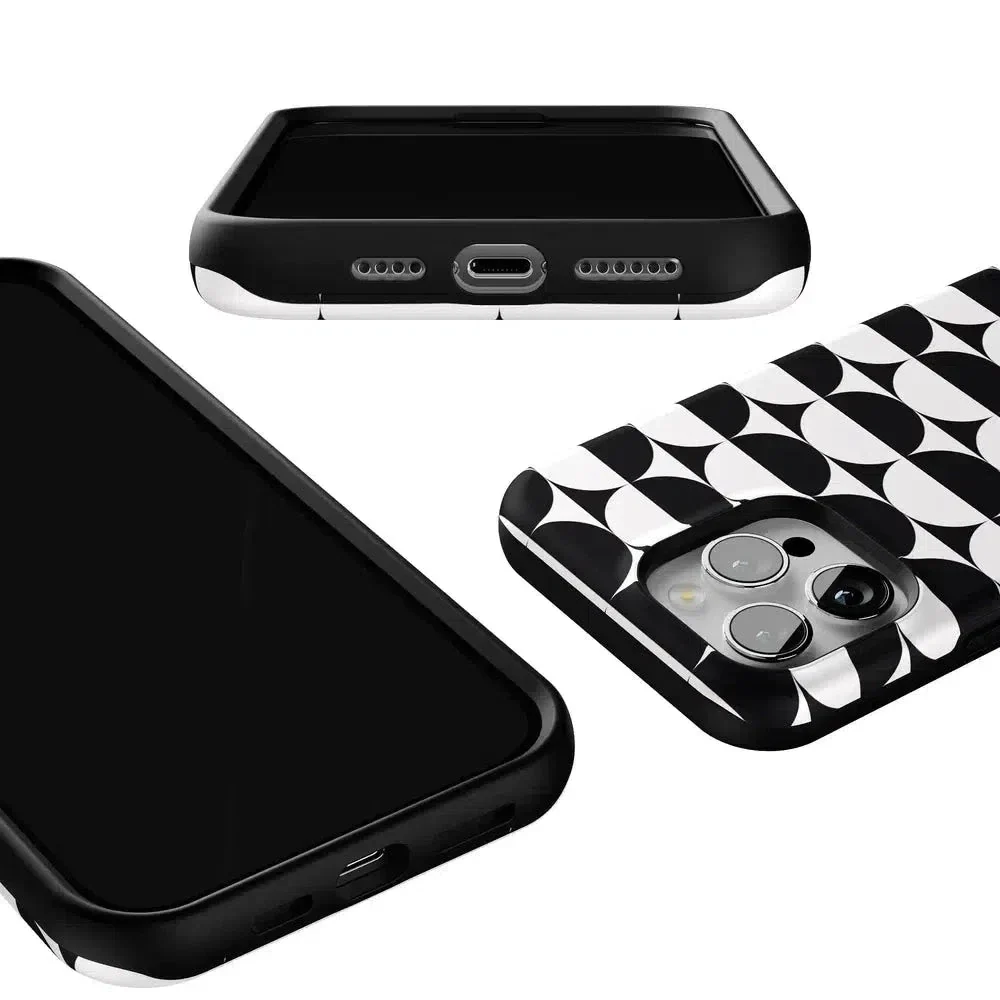 Half Moon | High Contrast Design Case - Image 130