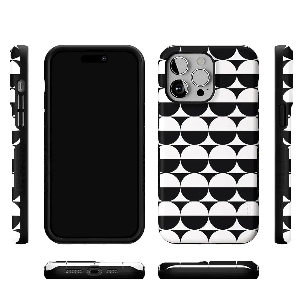 Half Moon | High Contrast Design Case - Image 131
