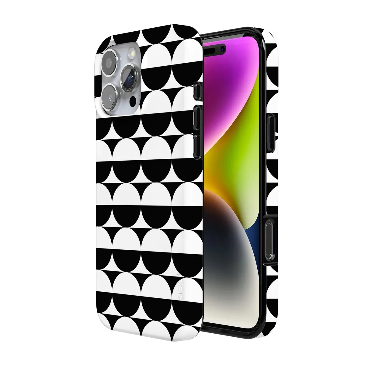 Half Moon | High Contrast Design Case - Image 148