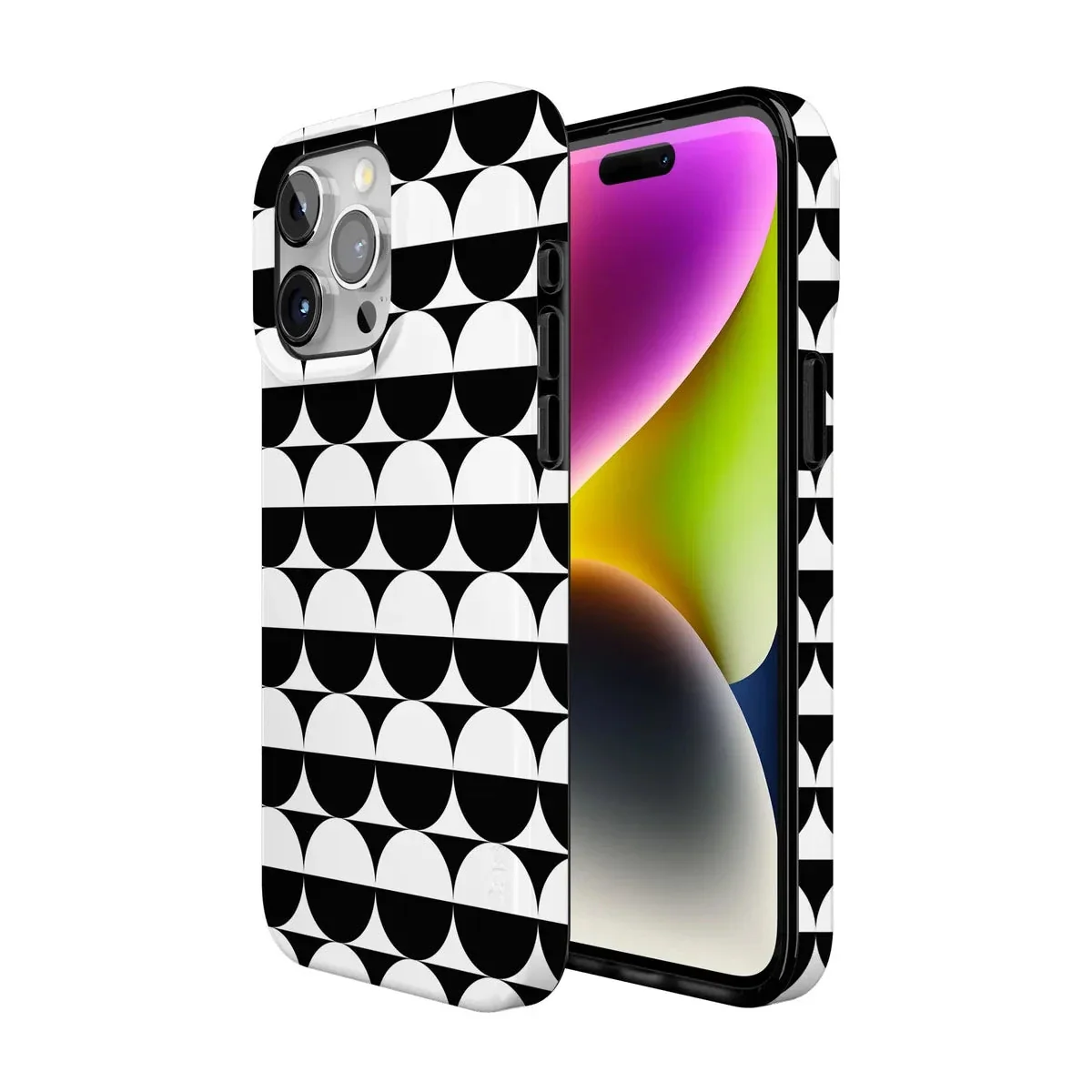 Half Moon | High Contrast Design Case - Image 153