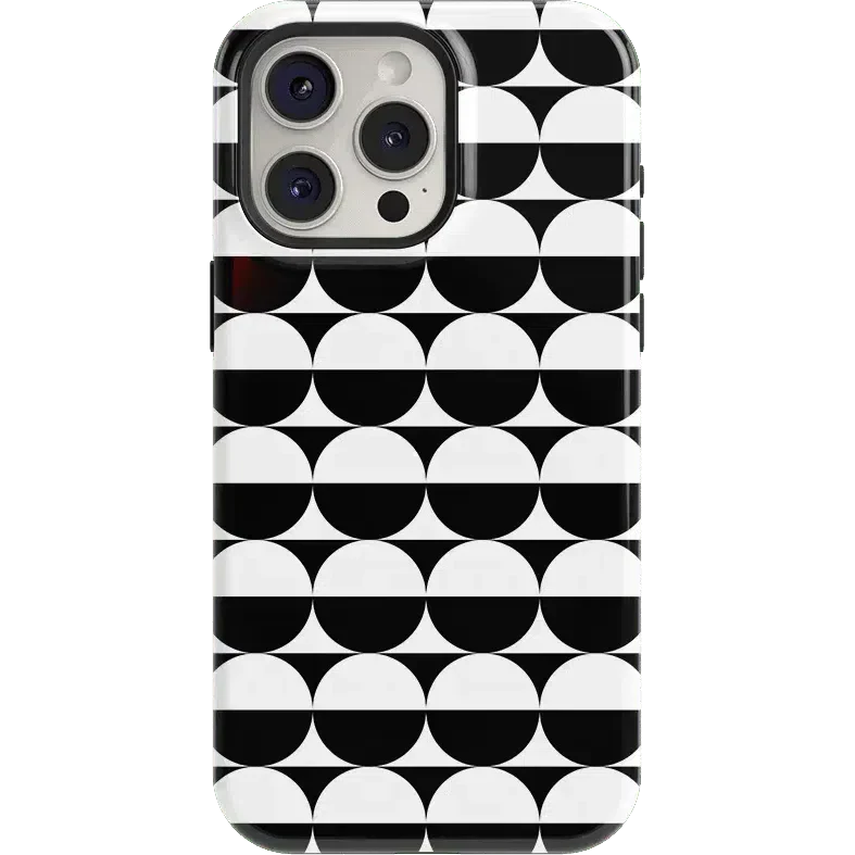 Half Moon | High Contrast Design Case - Image 48