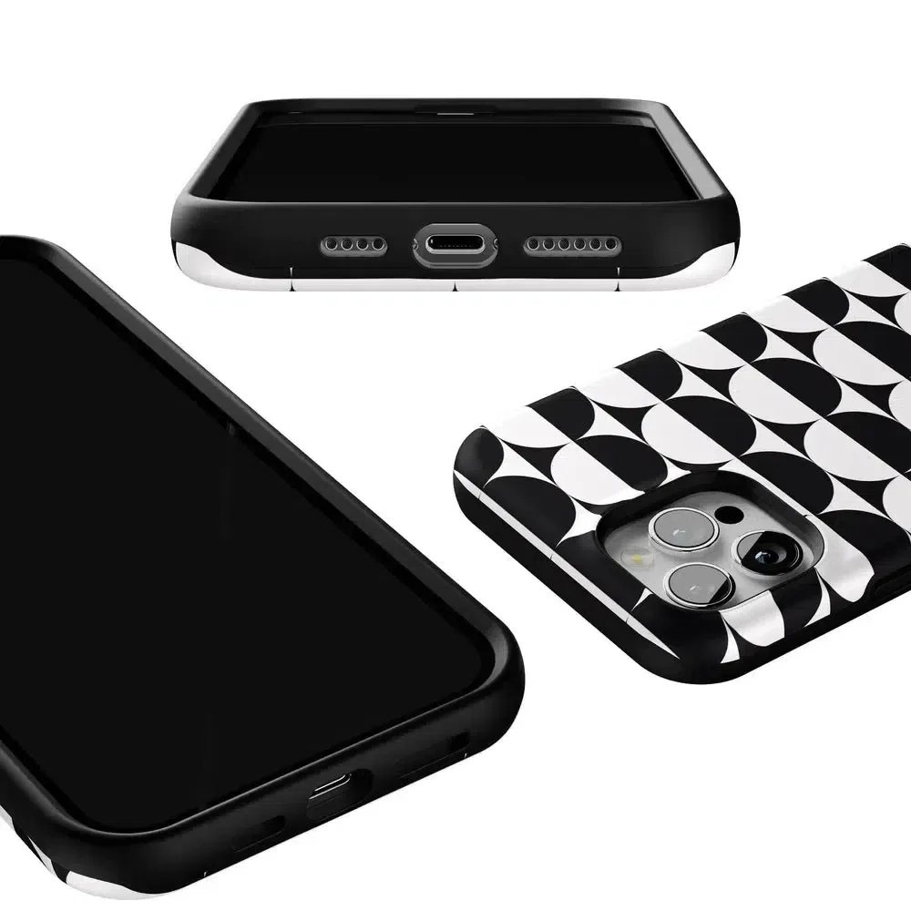 Half Moon | High Contrast Design Case - Image 90