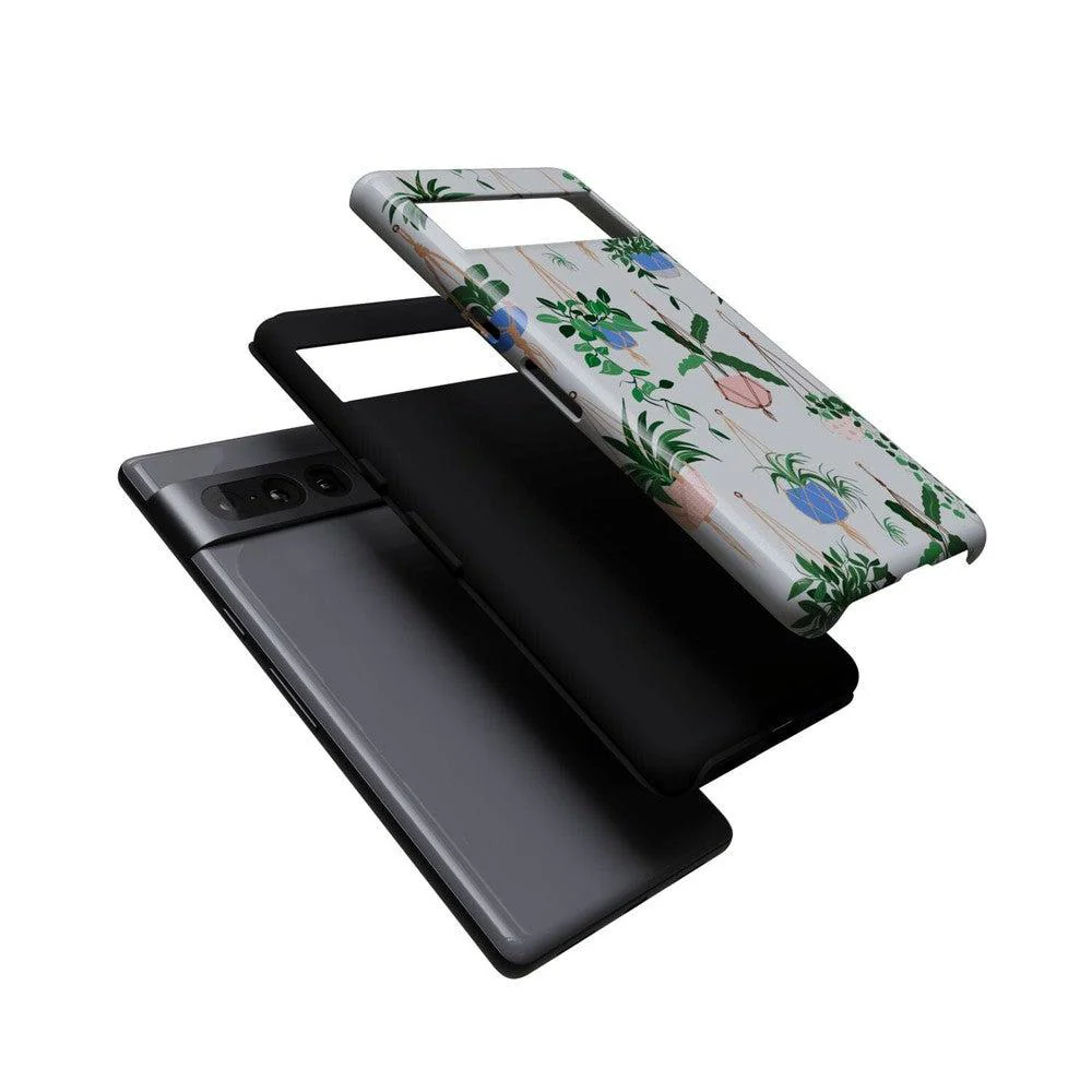Hanging Around | Potted Plants Floral Google Pixel Case - Image 12