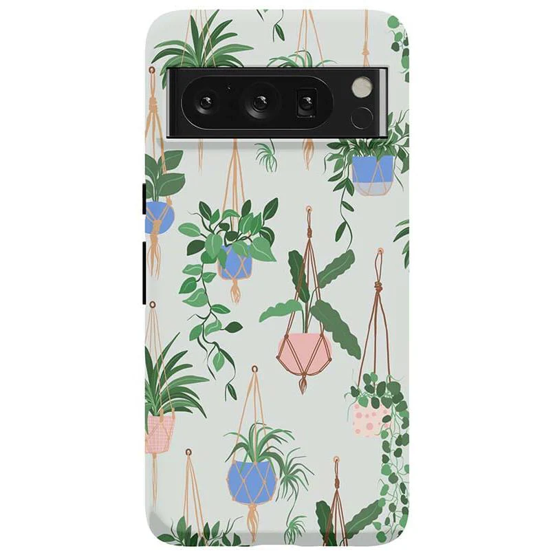 Hanging Around | Potted Plants Floral Google Pixel Case - Image 14