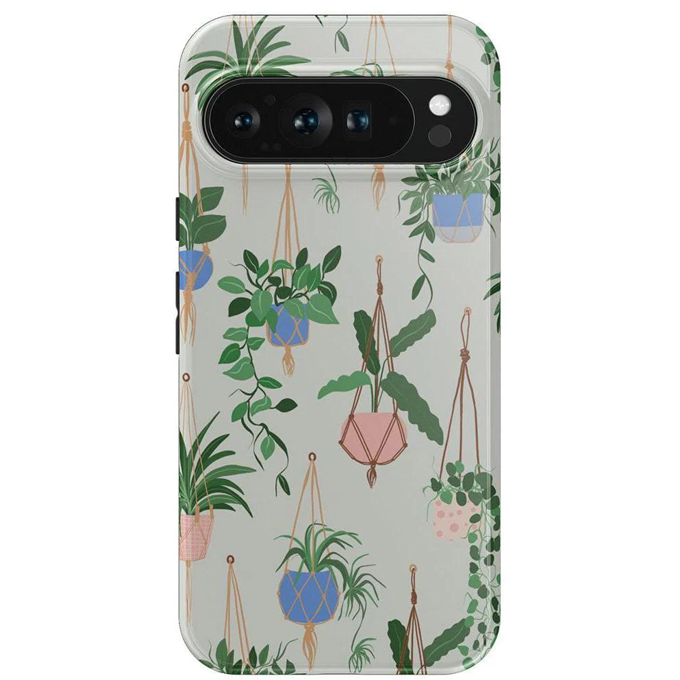Hanging Around | Potted Plants Floral Google Pixel Case - Image 17