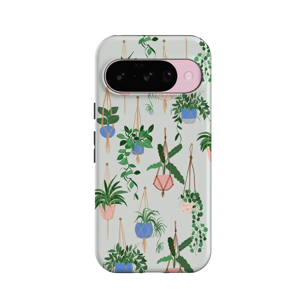 Hanging Around | Potted Plants Floral Google Pixel Case - Image 18