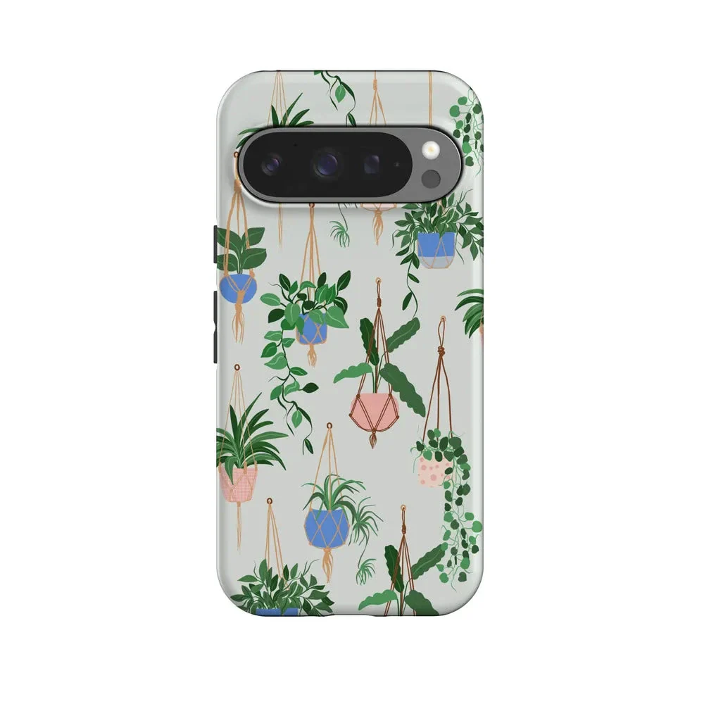 Hanging Around | Potted Plants Floral Google Pixel Case - Image 19