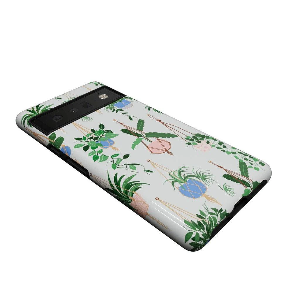 Hanging Around | Potted Plants Floral Google Pixel Case - Image 5