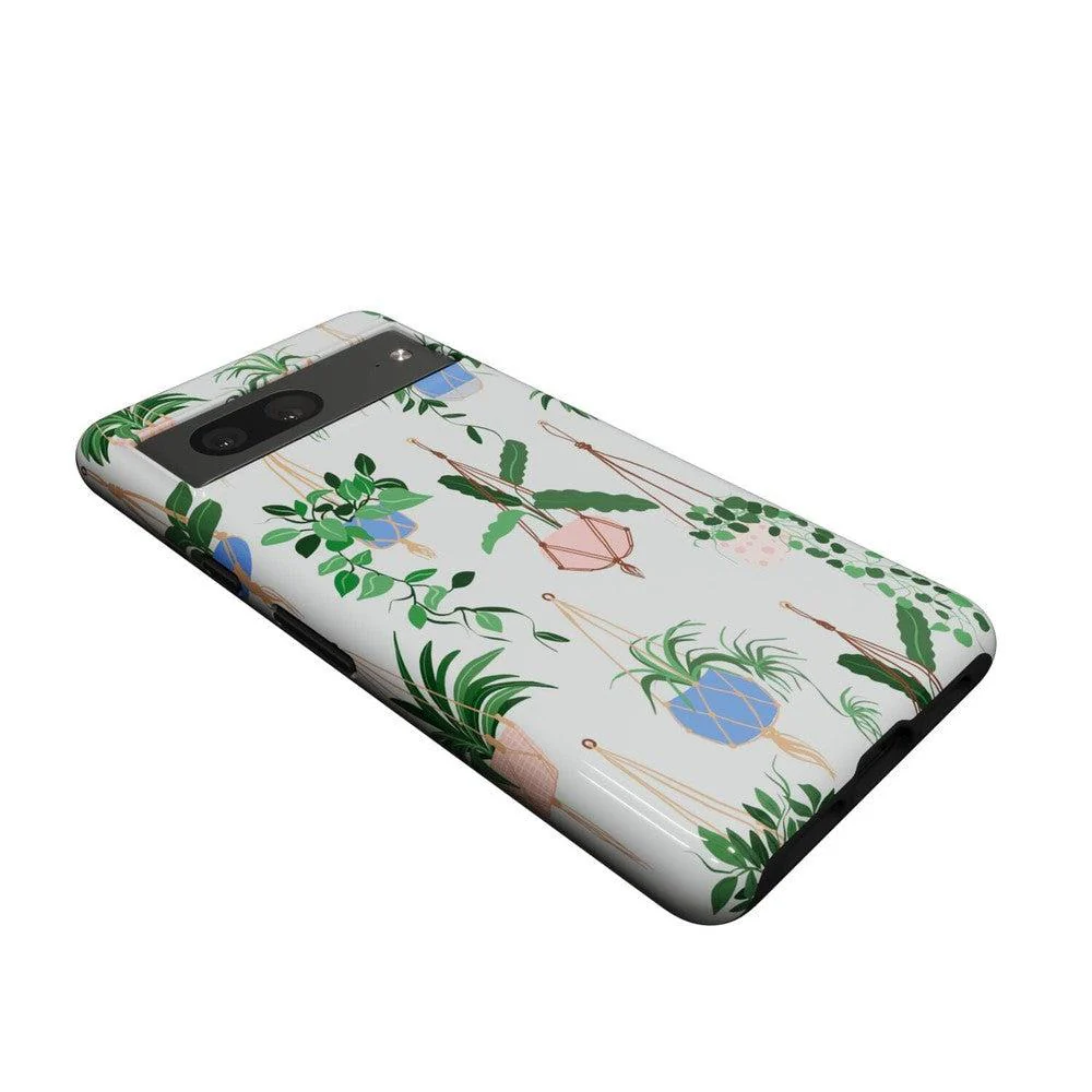 Hanging Around | Potted Plants Floral Google Pixel Case - Image 8