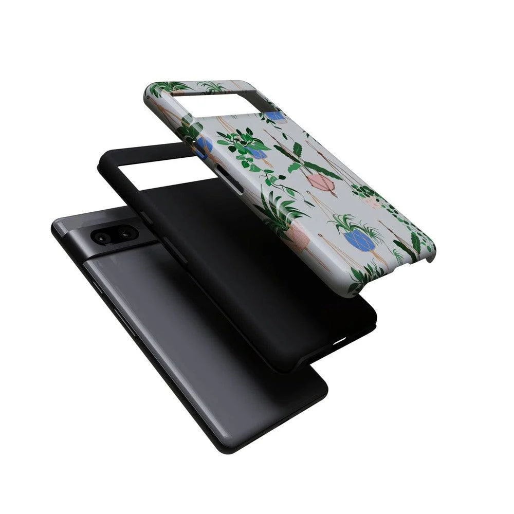 Hanging Around | Potted Plants Floral Google Pixel Case - Image 9