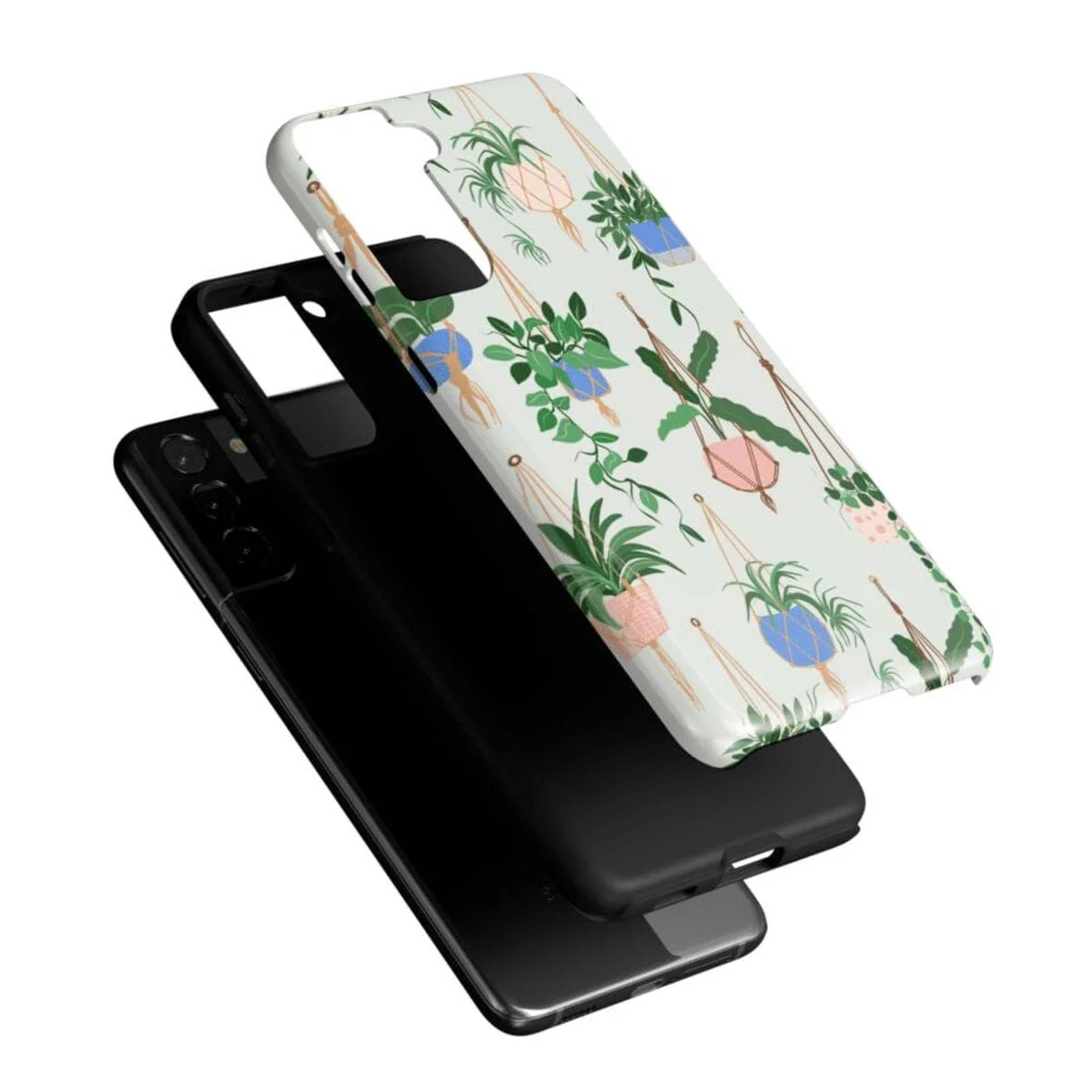 Hanging Around | Potted Plants Floral Samsung Case - Image 33