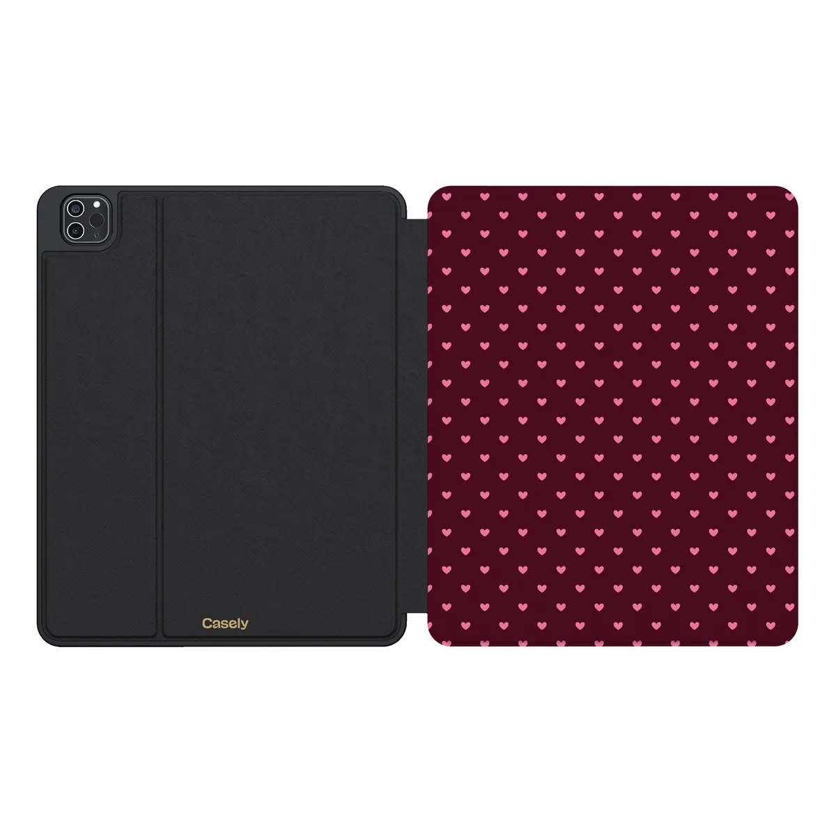 Heart Noir | Tiny Hearts iPad Case - Image 7