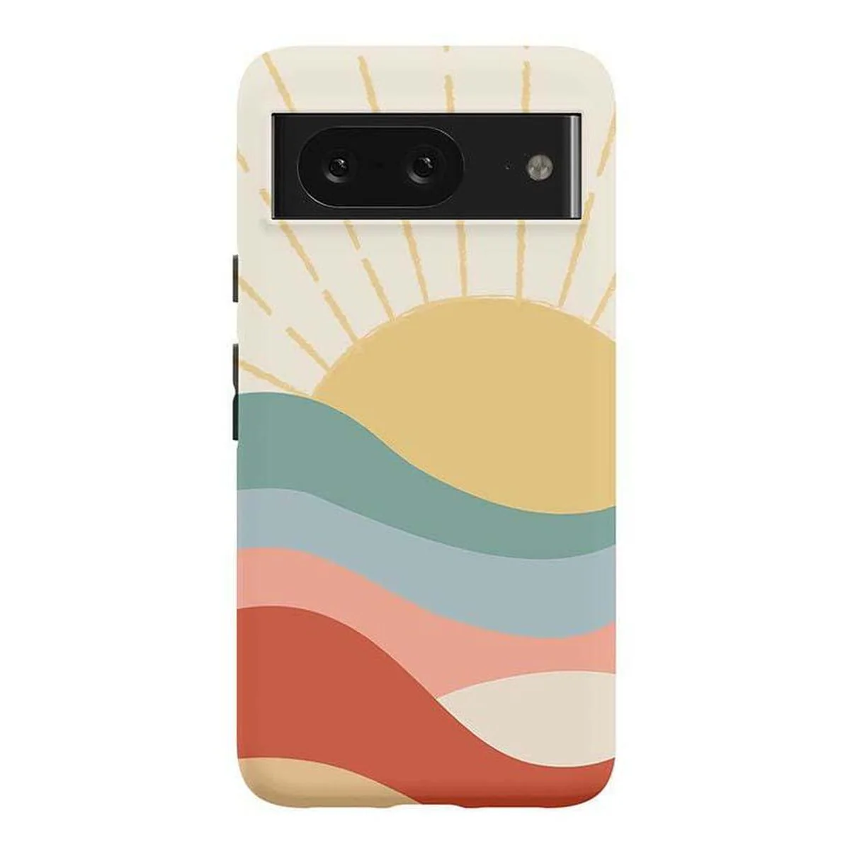 Here Comes the Sun | Colorblock Sunset Google Pixel Case - Image 13