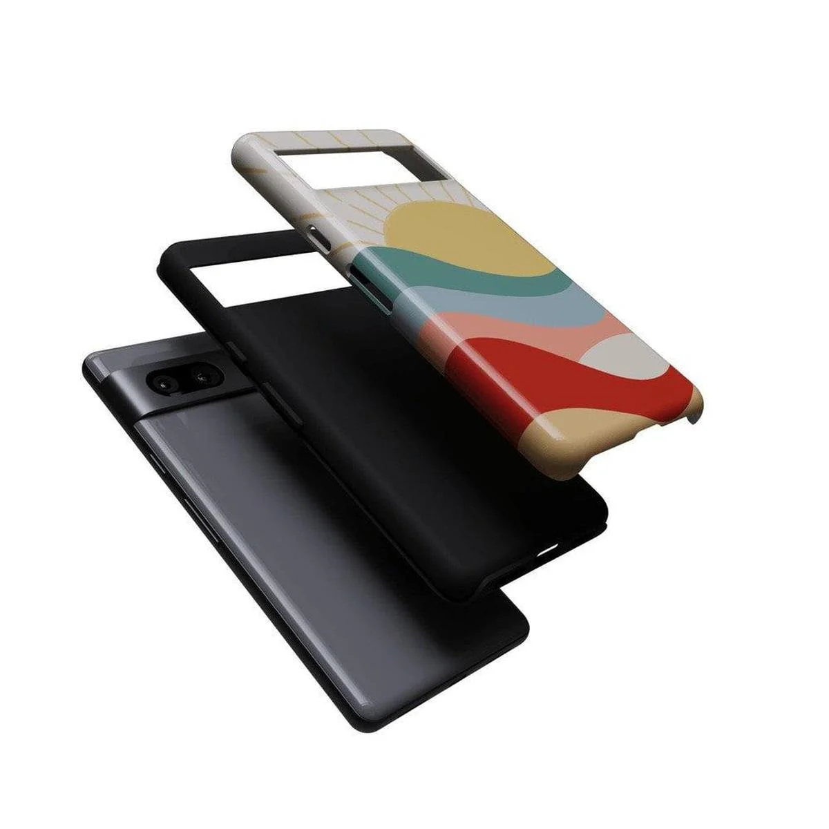 Here Comes the Sun | Colorblock Sunset Google Pixel Case - Image 9