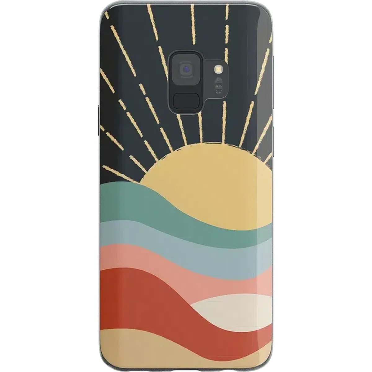 Here Comes the Sun | Colorblock Sunset Samsung Case - Image 10