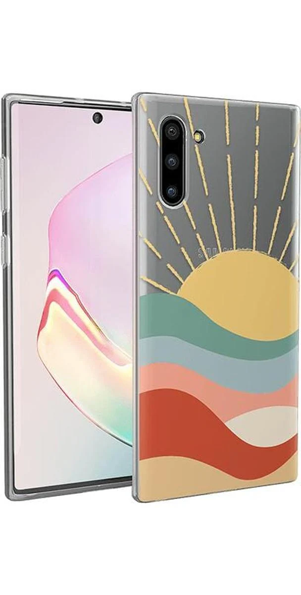 Here Comes the Sun | Colorblock Sunset Samsung Case - Image 8