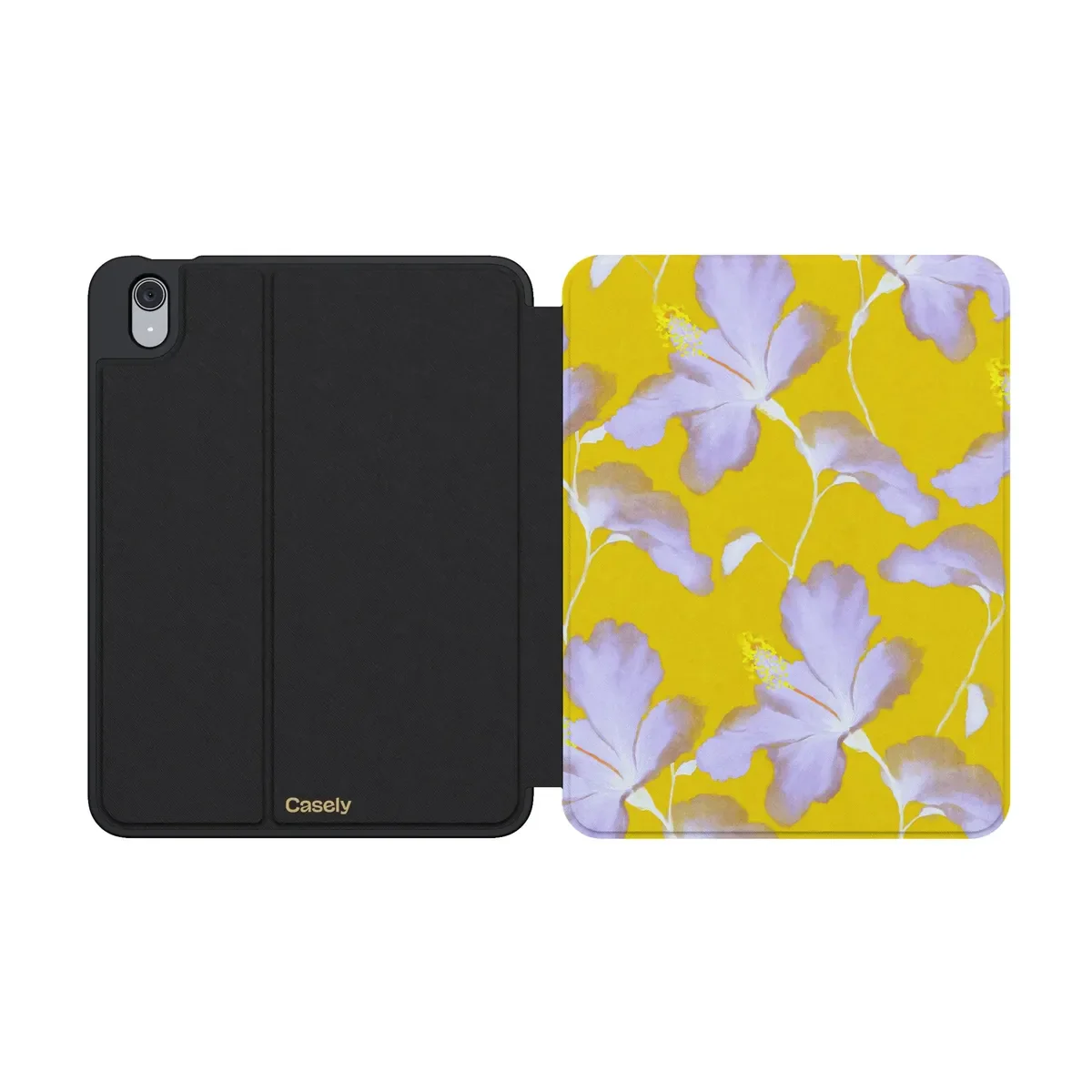 Hibiscus Haze | Painted Floral iPad Case - Image 31