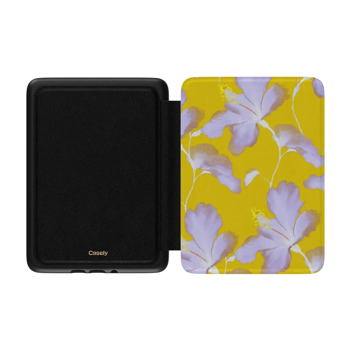 Hibiscus Haze | Painted Floral Kindle Case - Image 2
