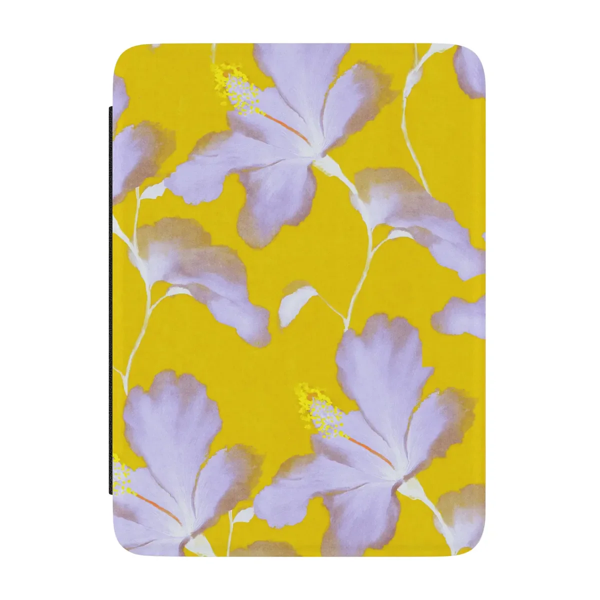 Hibiscus Haze | Painted Floral Kindle Case - Image 6