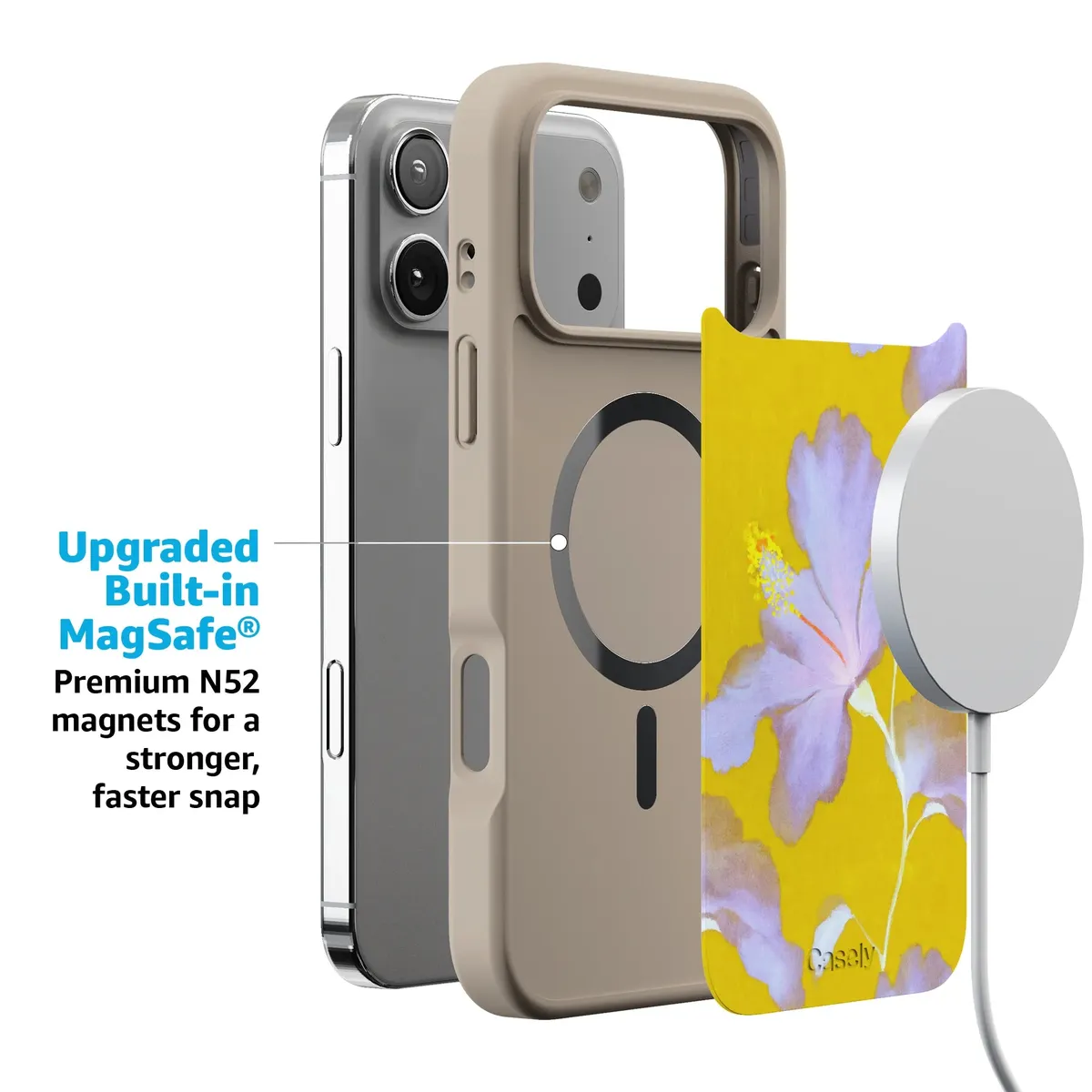 Hibiscus Haze | Painted Floral Case - Image 100