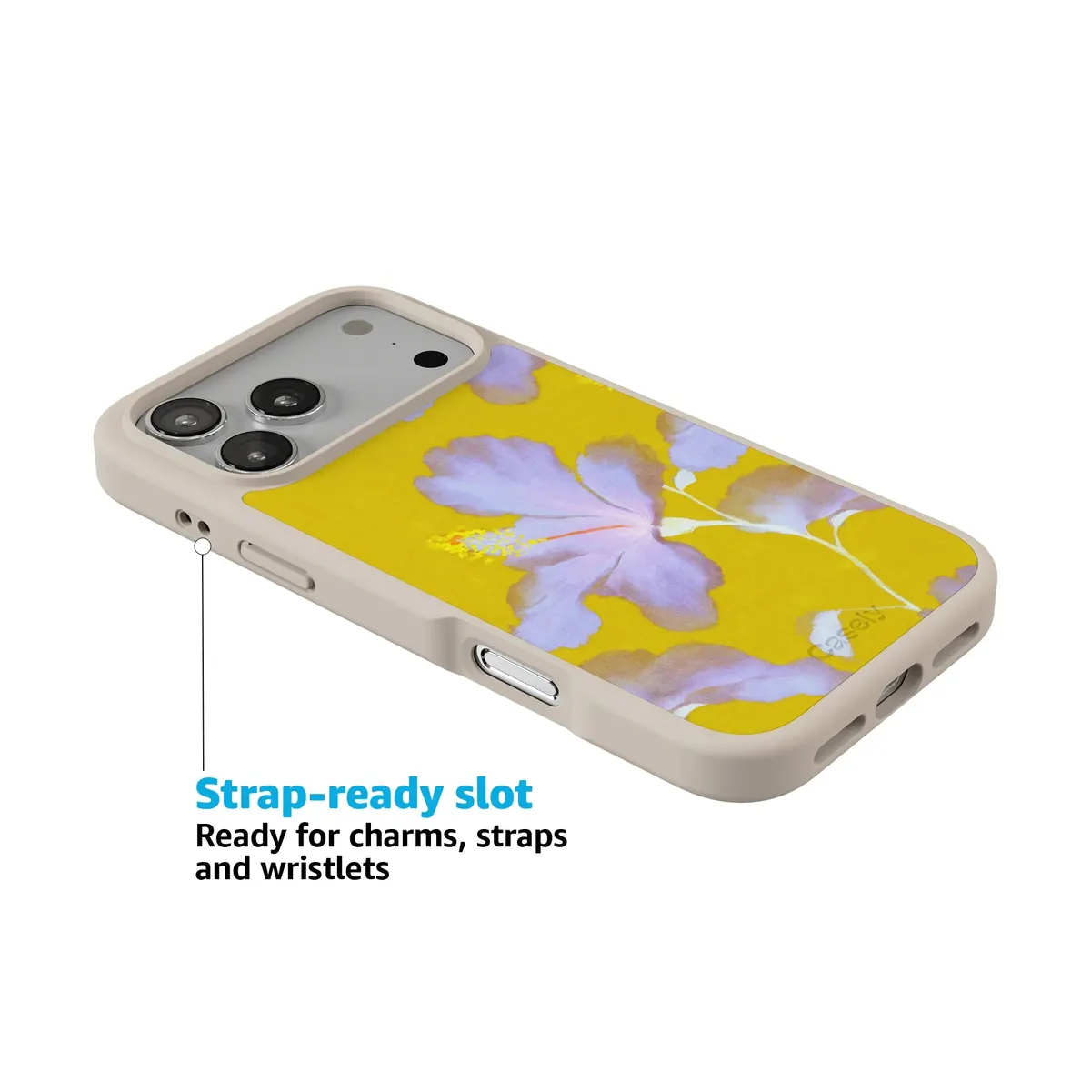 Hibiscus Haze | Painted Floral Case - Image 104