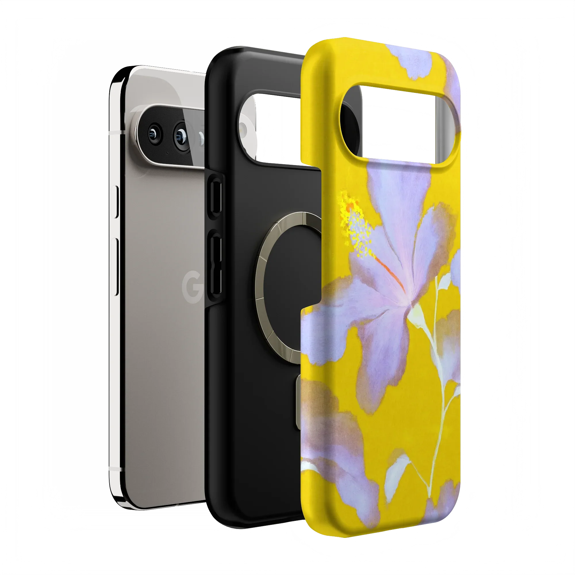 Hibiscus Haze | Painted Floral Case - Image 172