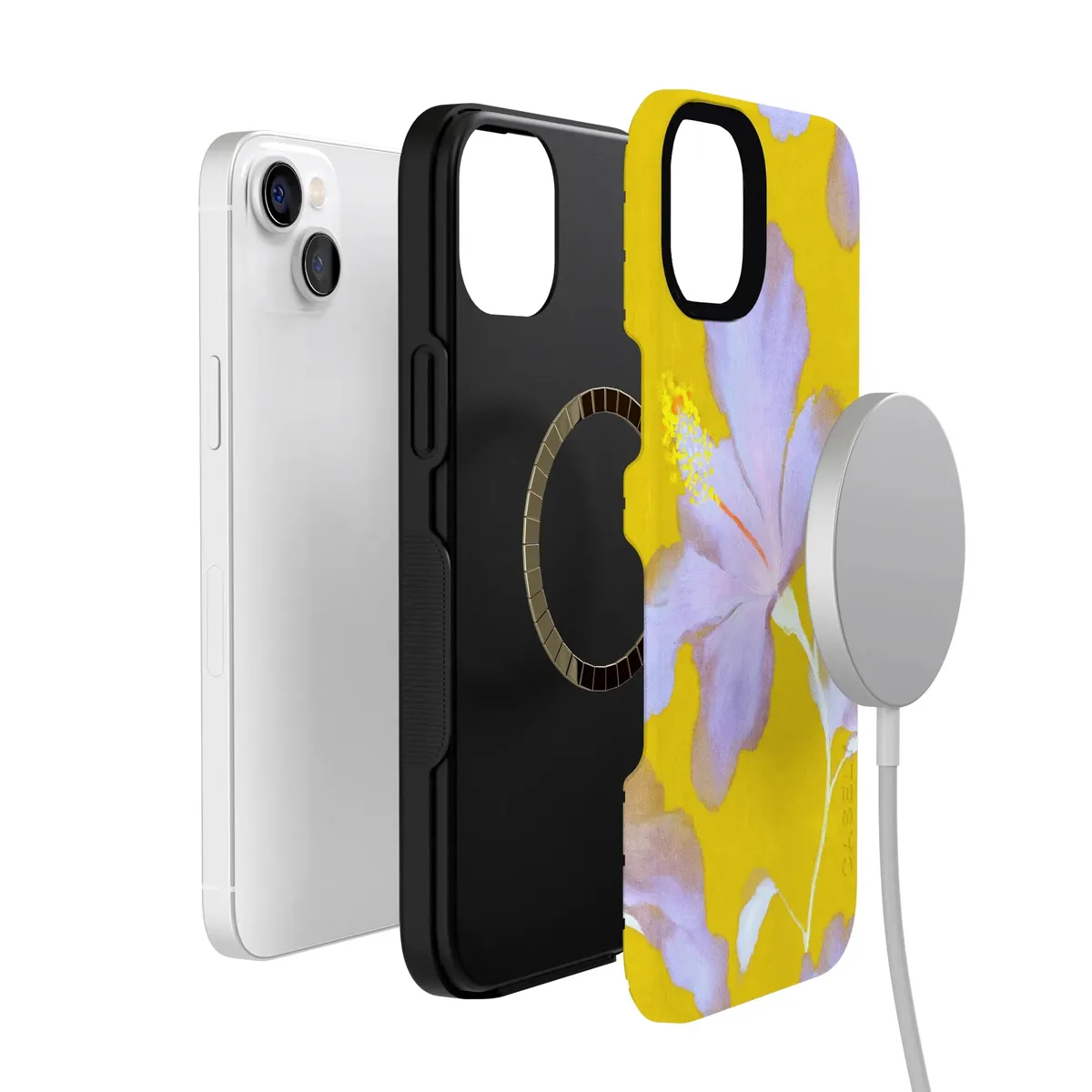 Hibiscus Haze | Painted Floral Case - Image 53