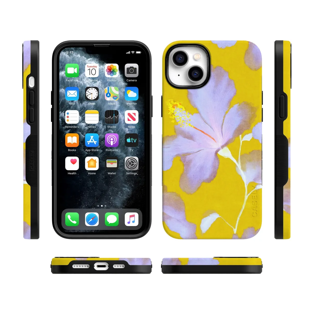 Hibiscus Haze | Painted Floral Case - Image 54