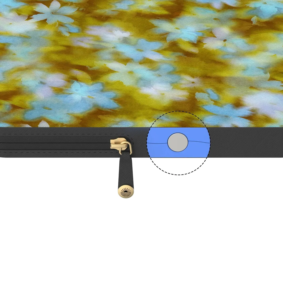 Hometown Reverie | Hazy Floral Laptop Case - Image 15