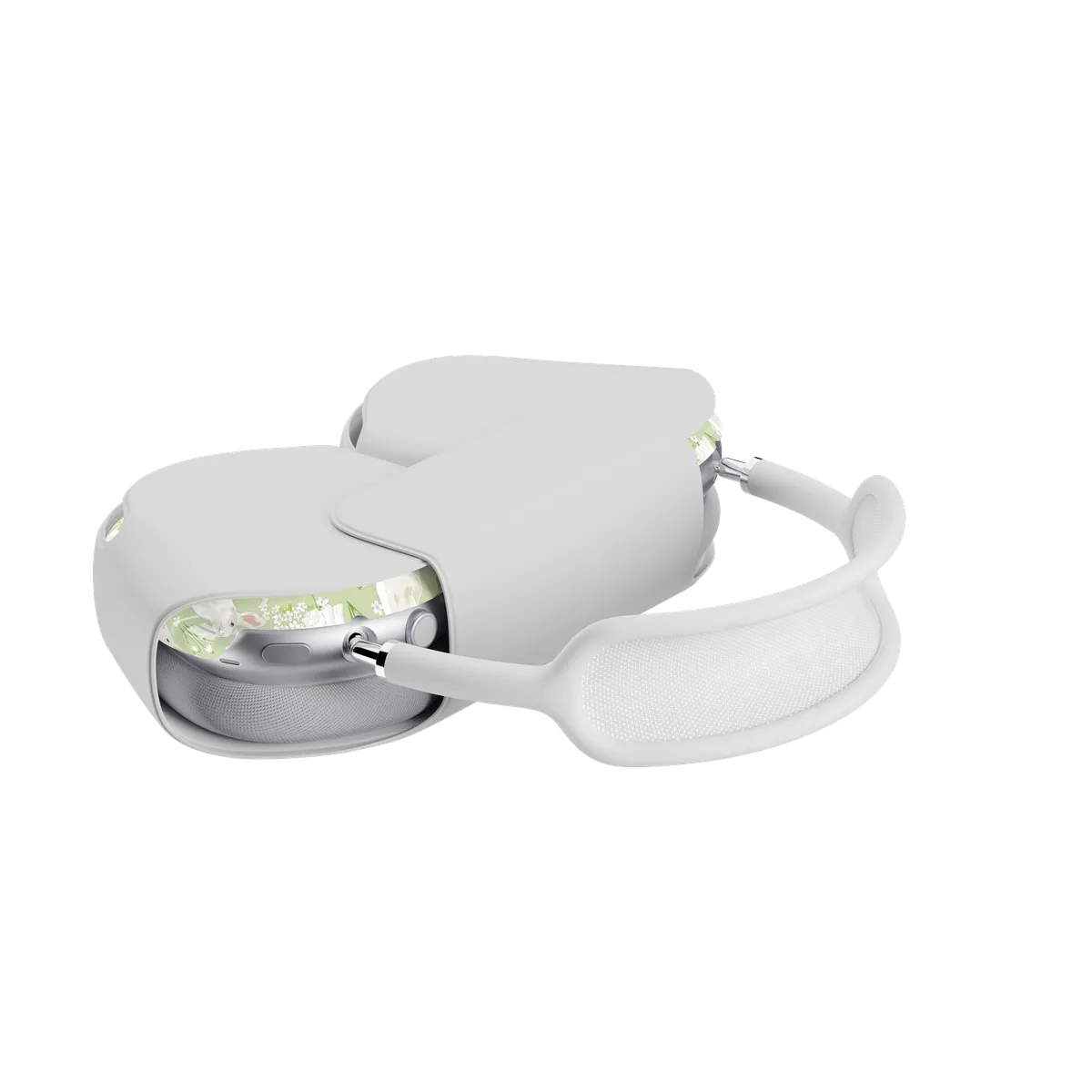 Hop to it | Green Bunny AirPods Max Case - Image 8