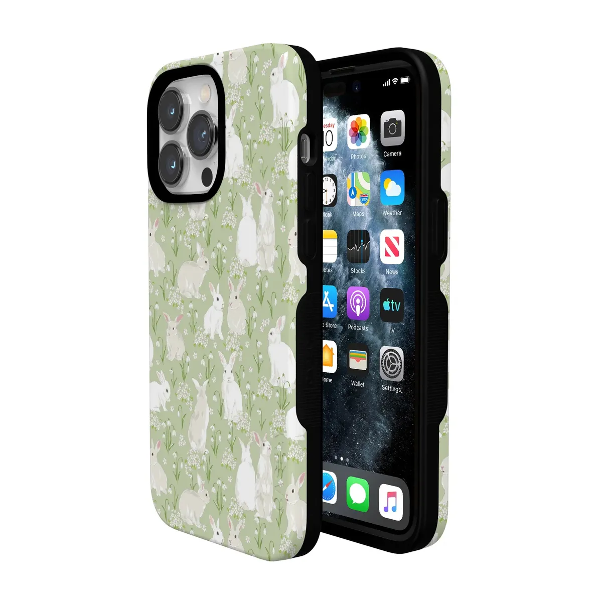 Hop to it | Green Bunny Case - Image 41