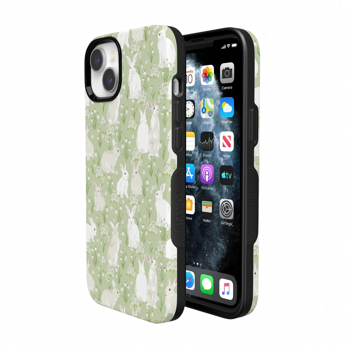 Hop to it | Green Bunny Case - Image 45