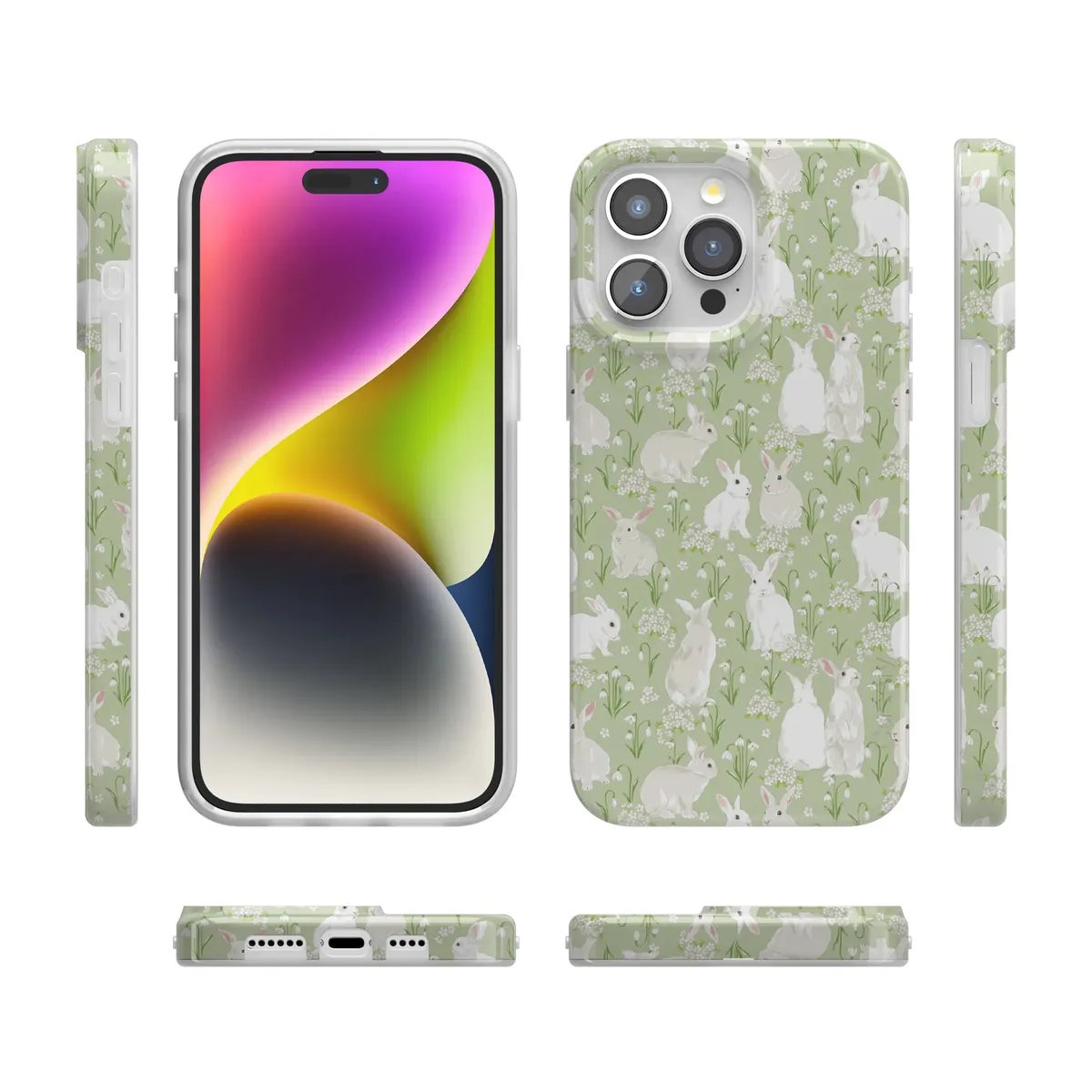 Hop to it | Green Bunny Case - Image 84