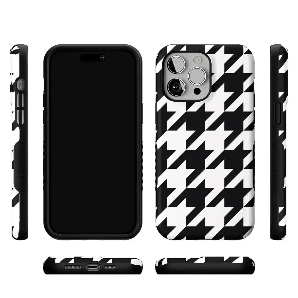 Houndstooth | High Contrast Design Case - Image 128