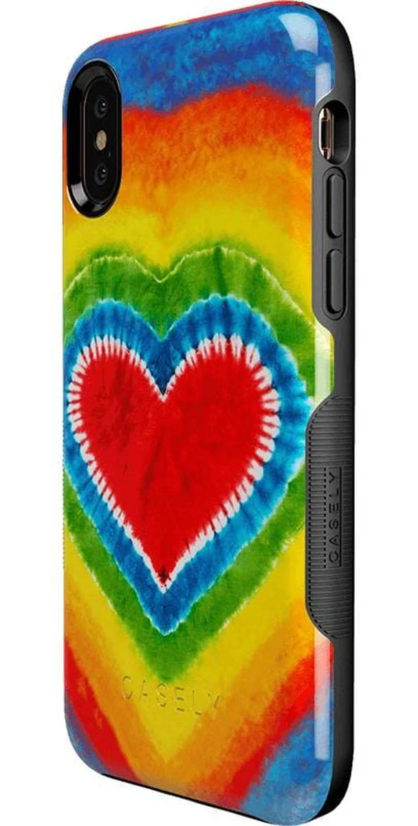 I Heart Tie Dye | Rainbow Heart Case - Image 47